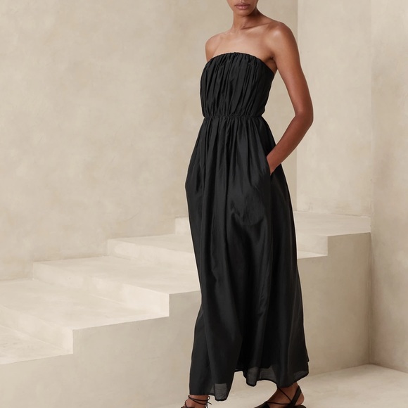 Banana Republic ORGANZA MAXI DRESS - Picture 1 of 4